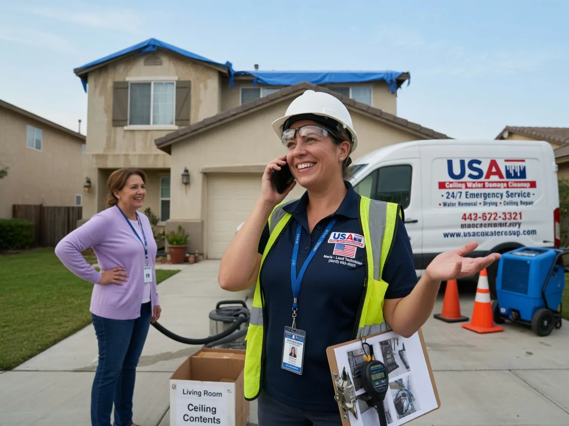 Ceiling Water Damage Restoration Camby, IN FAQs